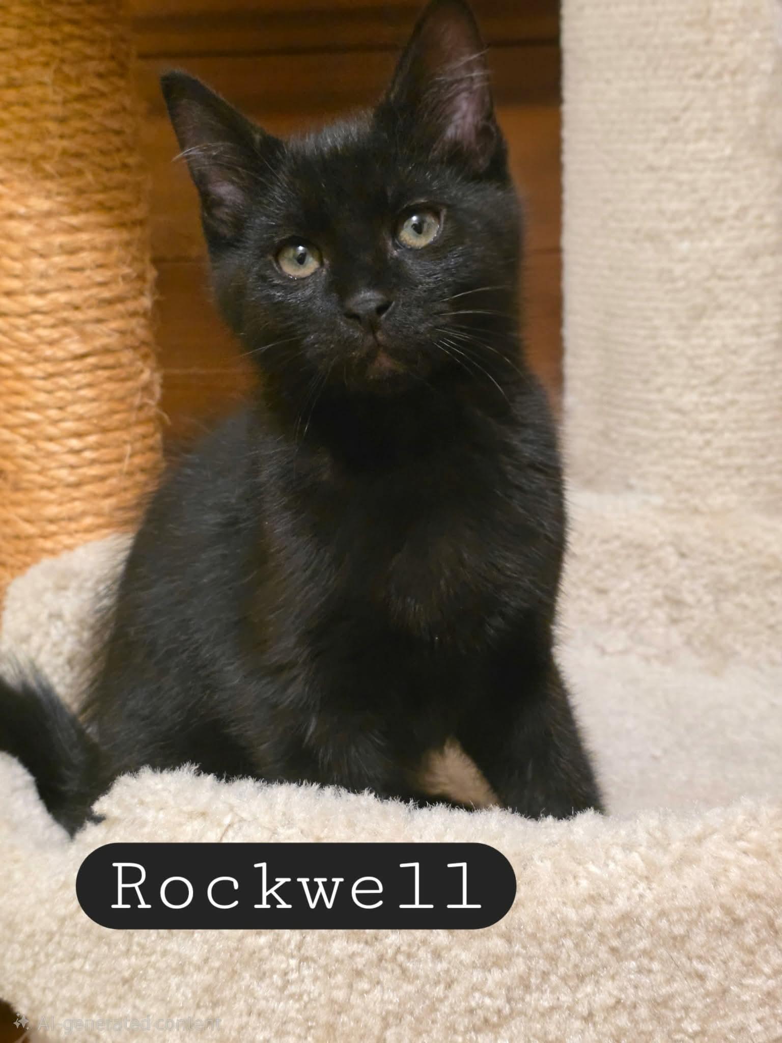 Rockwell, a ADOPTABLE Domestic Short Hair in Gladstone, OR image 2/2