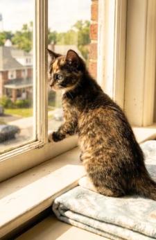 Enlarge Choco, a Adopted American Shorthair in Union City, NJ image 2/5