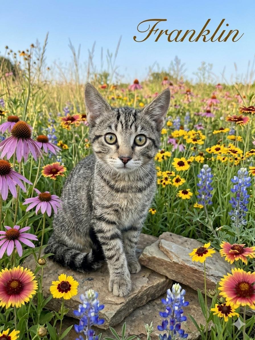 Enlarge Franklin-ADOPTION FEE SPONSORED, a Adoptable Tabby in Decorah, IA image 1/5
