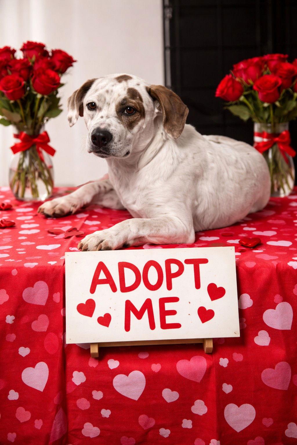 O'Malley, Adoptable, Puppy Male Pointer.