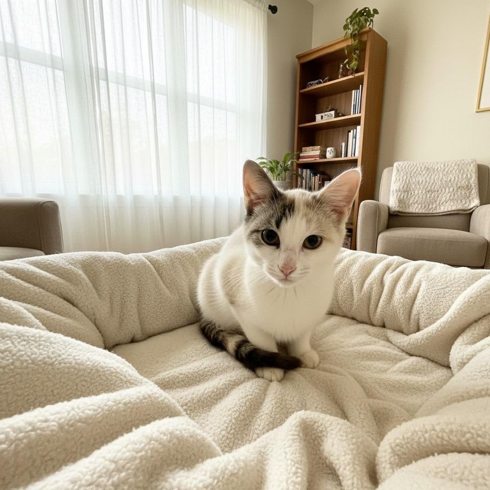 Linen-C, Adoptable, Young Female Domestic Short Hair.