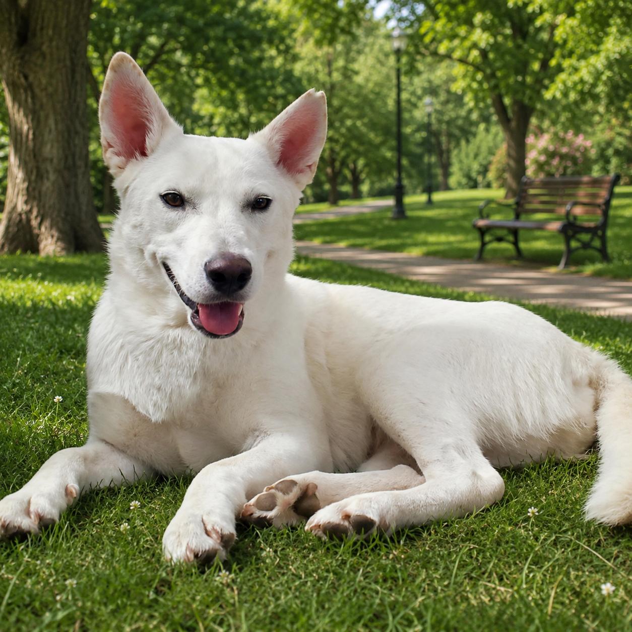 Blanquita, Adoptable, Adult Female Shepherd & Husky.