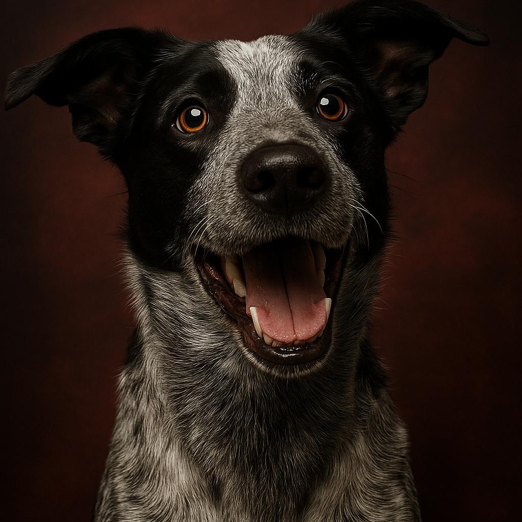 Enlarge Onyx, a ADOPTABLE Australian Cattle Dog / Blue Heeler in Valley Falls, KS image 1/2