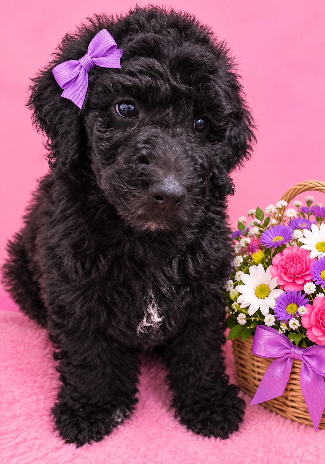 Alannah, Adoptable, Puppy Female Poodle.