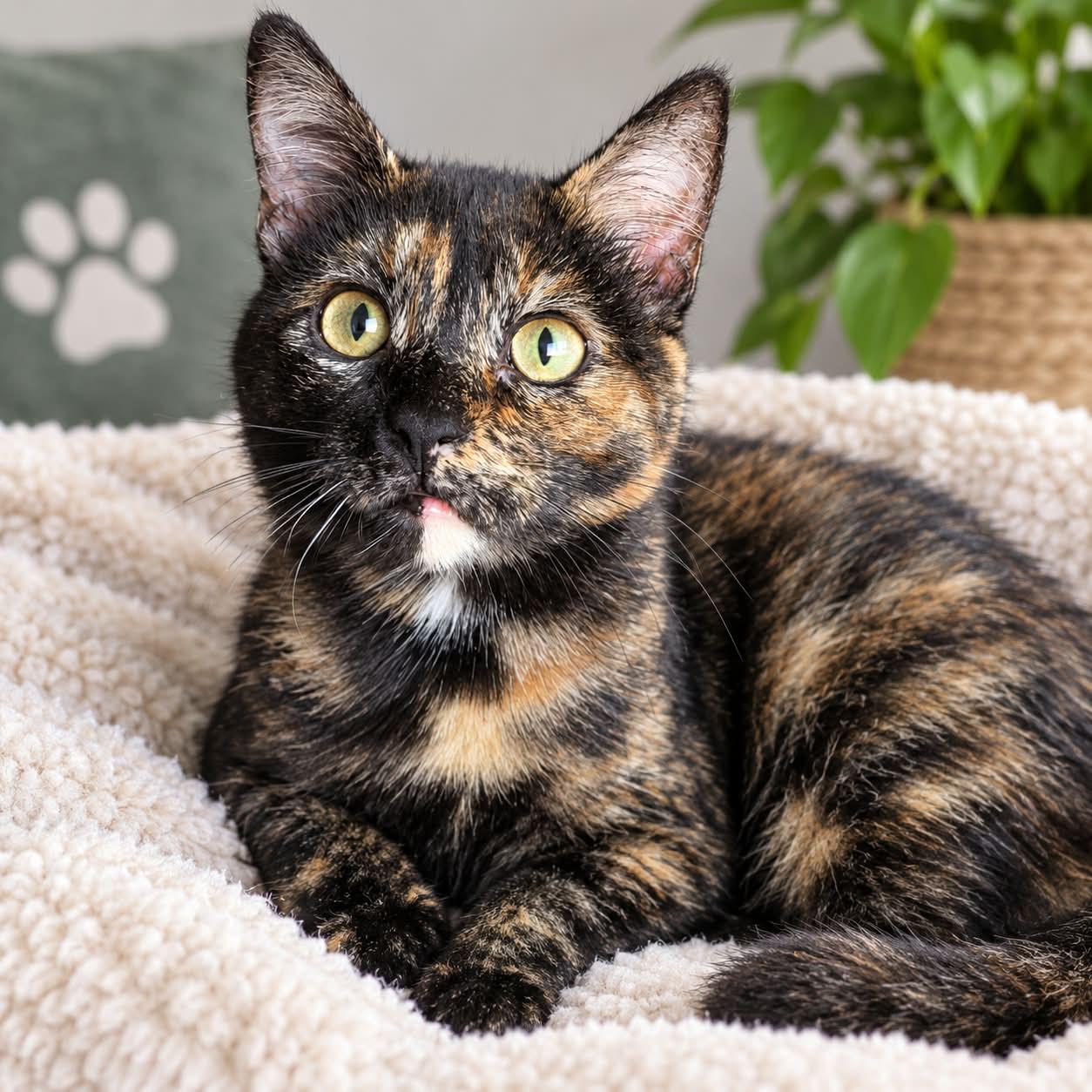 River, Adopted, Kitten Female Domestic Short Hair.