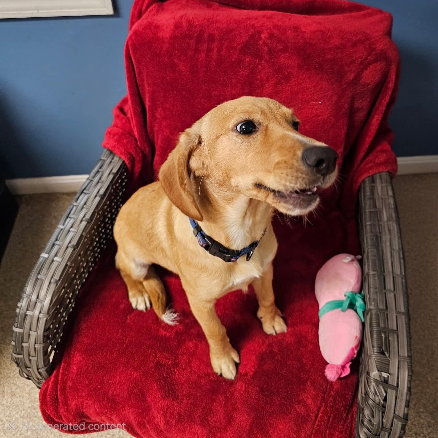Enlarge Chew, a Adoptable Yellow Labrador Retriever in Sunderland, MD image 3/3