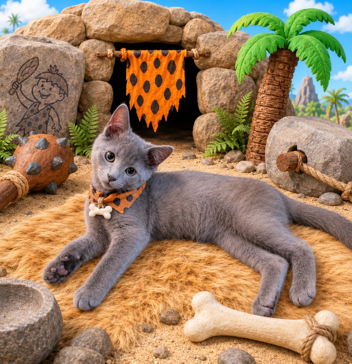 Bamm-Bamm, Adoptable, Kitten Male Domestic Short Hair.