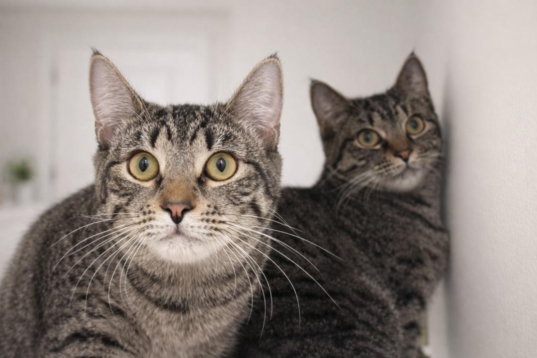 Enlarge Ophelia and Oskar; Bonded Siblings, a Adoptable mixed breed in BEVERLY HILLS, CA image 3/4