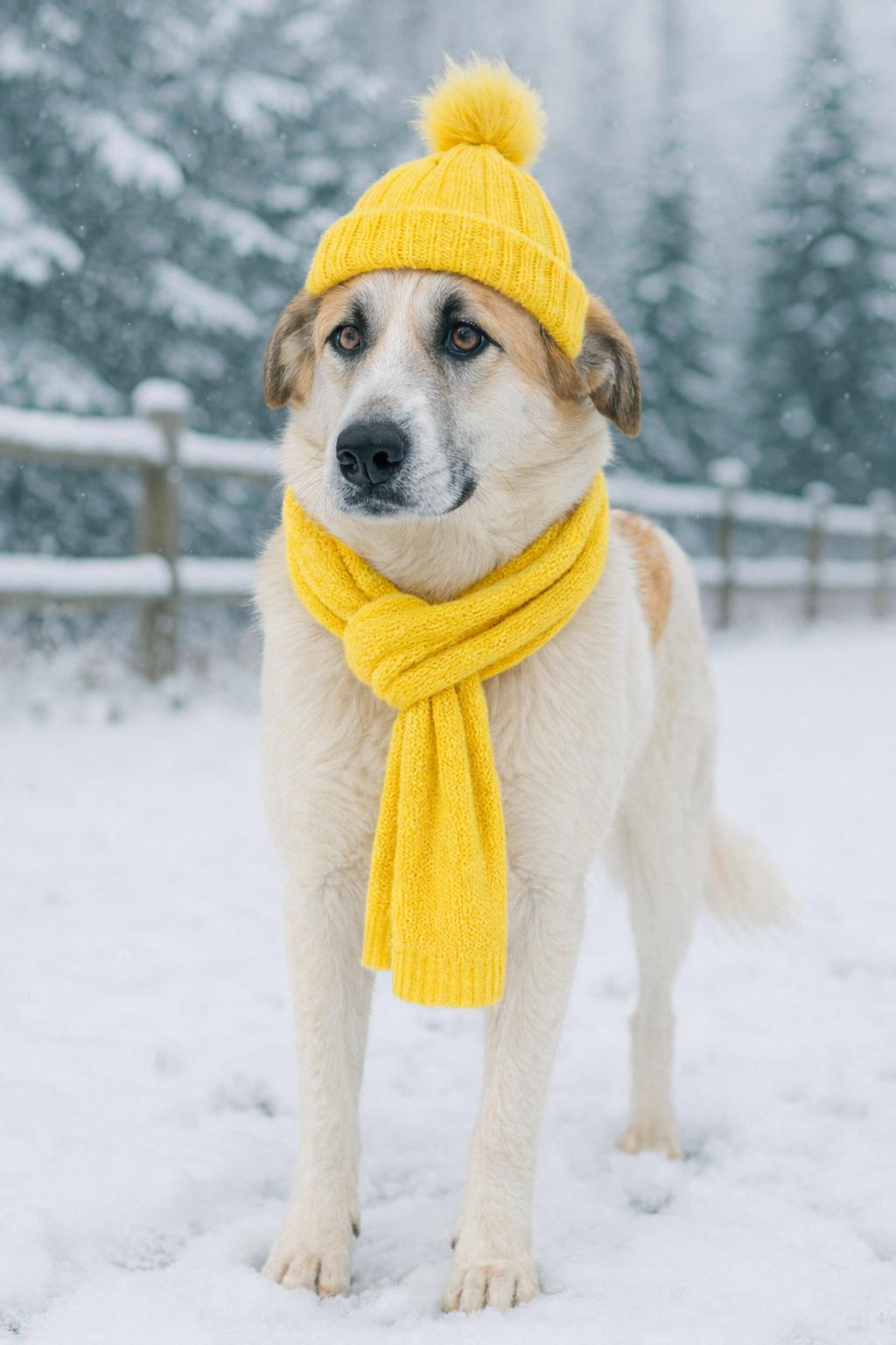 Enlarge Great Pyrenees golden retriever mix, a Adoptable mixed breed in Mount Laurel, NJ image 1/3