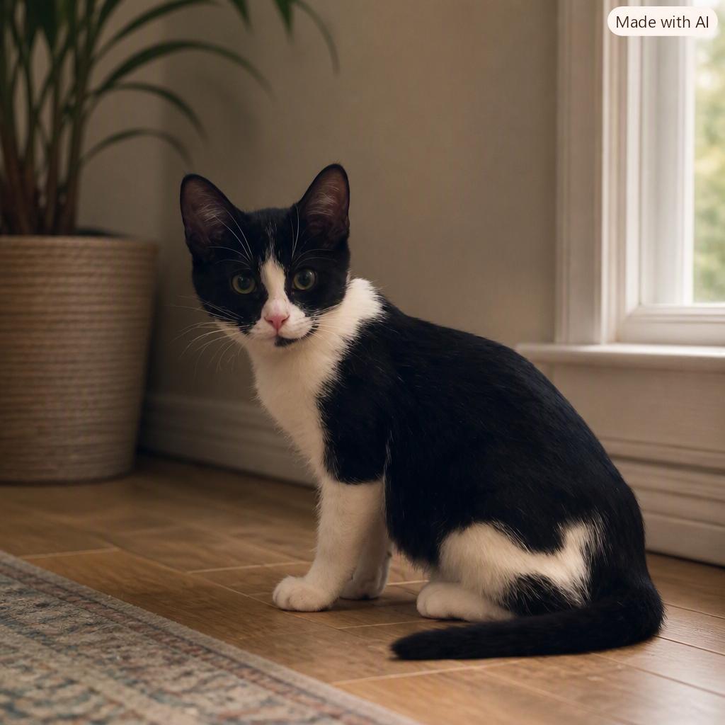 Enlarge Tux, a Adoptable Tuxedo in Orange, CA image 1/3