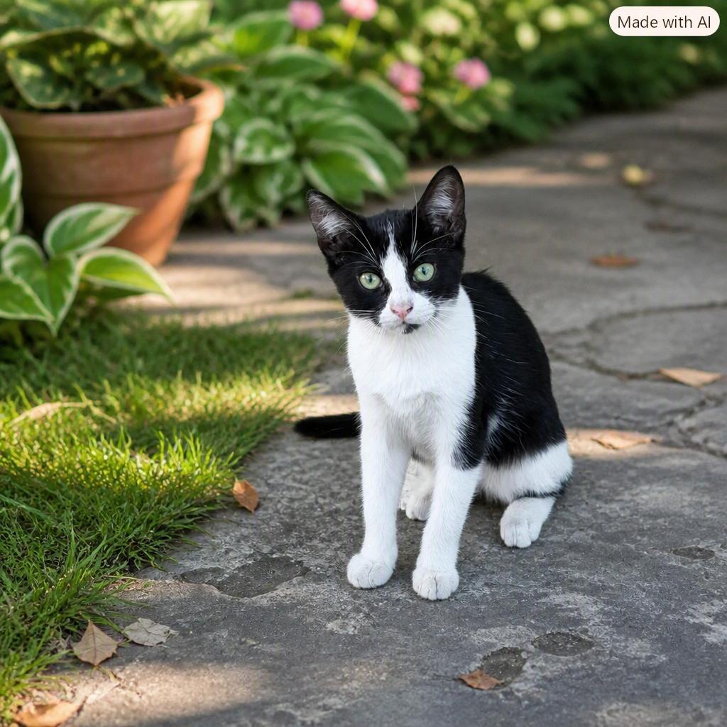 Enlarge Tux, a Adoptable Tuxedo in Orange, CA image 3/3