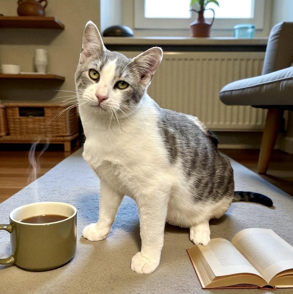 Enlarge Squirrel, a Adoptable Domestic Short Hair in Perry, IA image 4/4