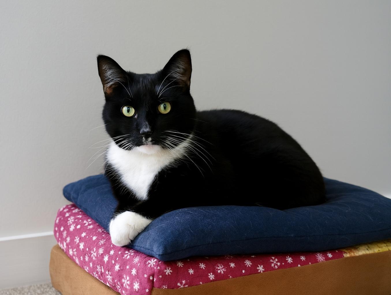 Bean, a ADOPTABLE Tuxedo in Plainville, CT image 2/5