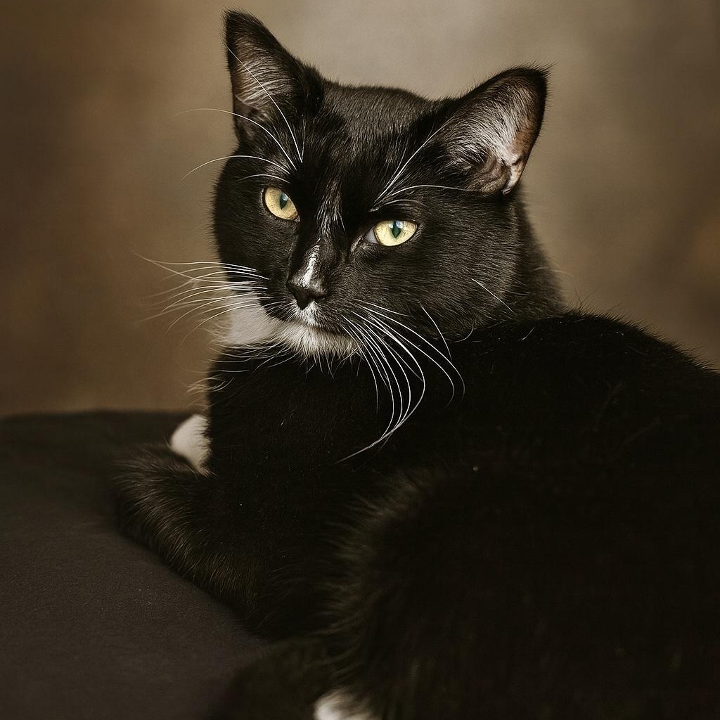 Bean, a ADOPTABLE Tuxedo in Plainville, CT image 1/5