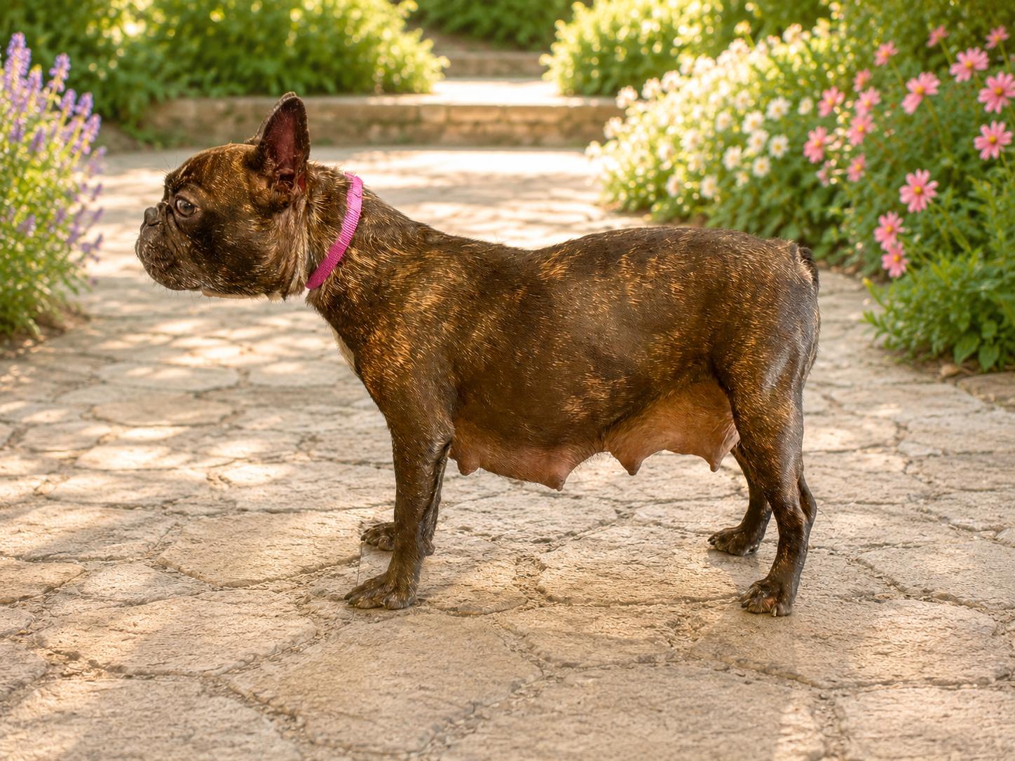 Zelda, Adoptable, Adult Female French Bulldog.
