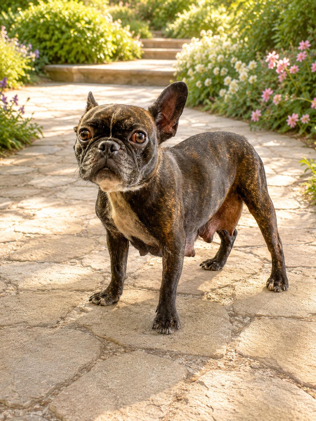 Enlarge Zelda, a Adoptable French Bulldog in Helotes, TX image 3/3