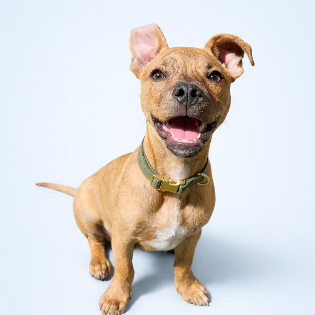 Moose, ADOPTABLE, Puppy Male Chihuahua & Pit Bull Terrier.