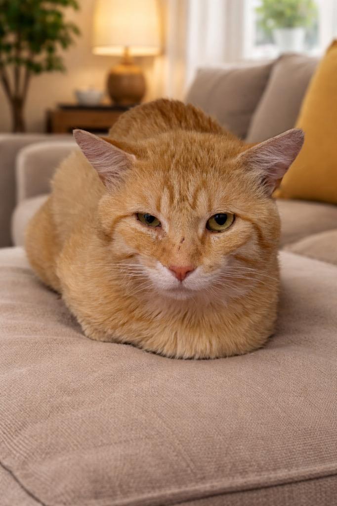 Puff, Adoptable, Adult Male Domestic Short Hair.