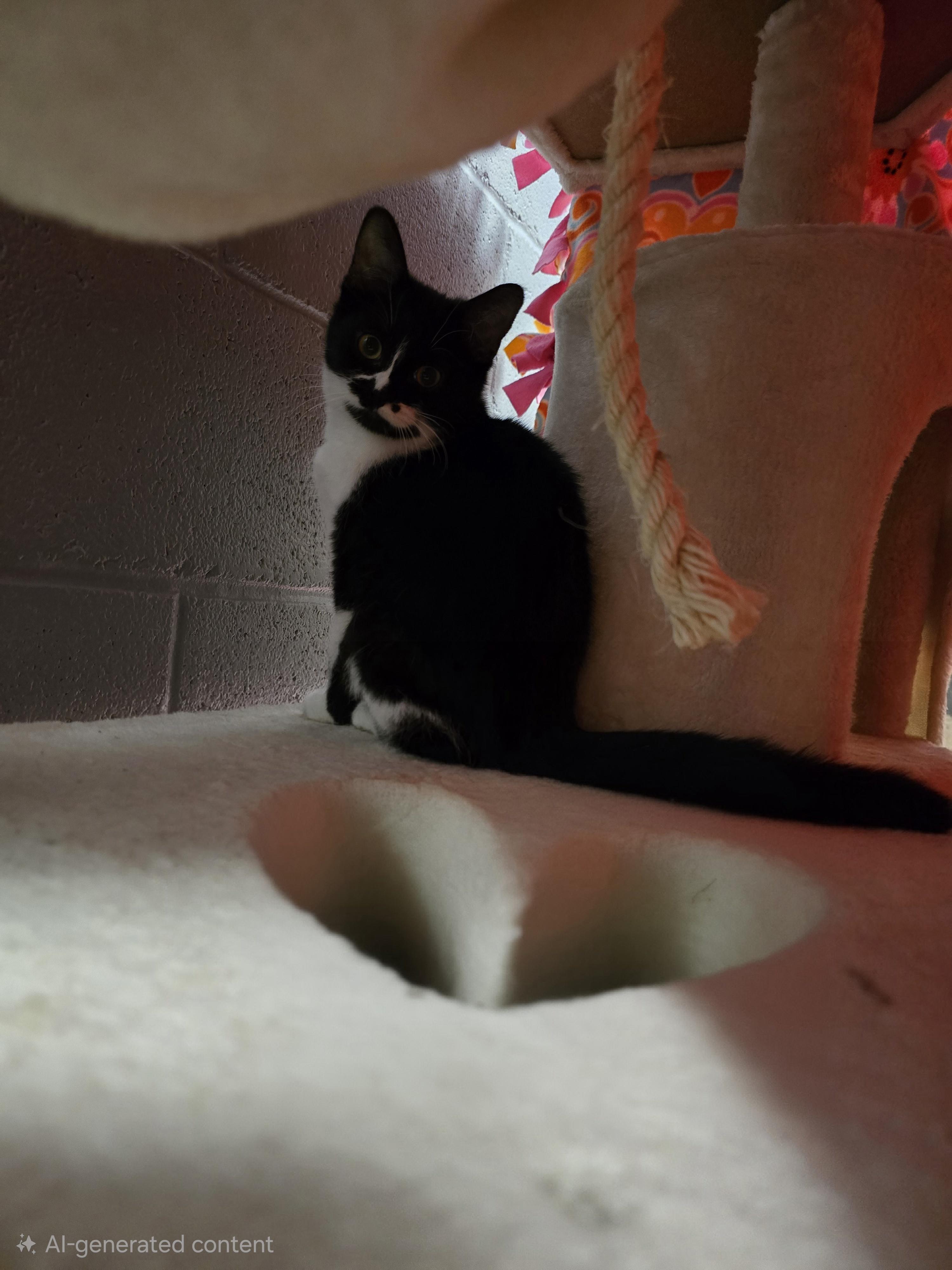 Enlarge Monroe (Bonded pair with Honey), a ADOPTABLE mixed breed in Glendale, AZ image 6/6