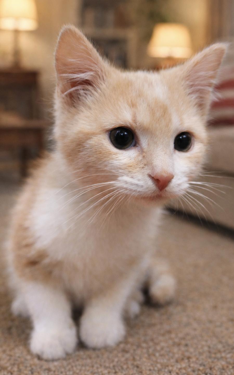 Enlarge Kitten Parsnip, a Adopted Domestic Short Hair in Cuyahoga Falls, OH image 2/3