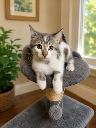 French Fry, Adoptable, Young Female Domestic Short Hair.