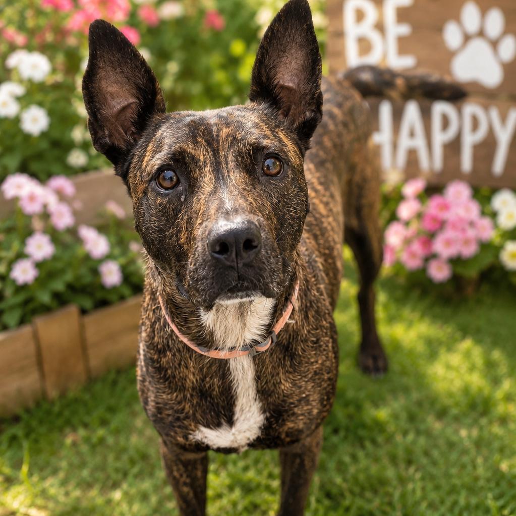 Annie, Adoptable, Adult Female Plott Hound & Mixed Breed.