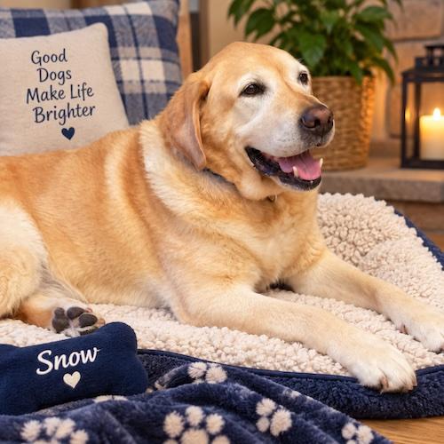 Enlarge Snow 5, a Adopted Yellow Labrador Retriever in Killingworth, CT image 4/5