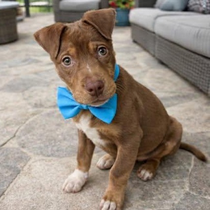 Cinch, adopted, Puppy Male American Staffordshire Terrier.