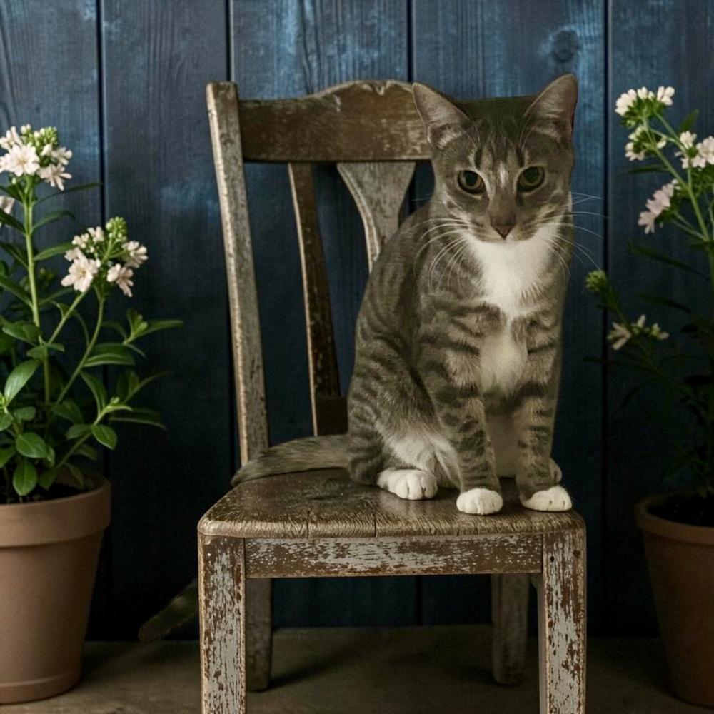 Abner, Adoptable, Young Male Domestic Short Hair.
