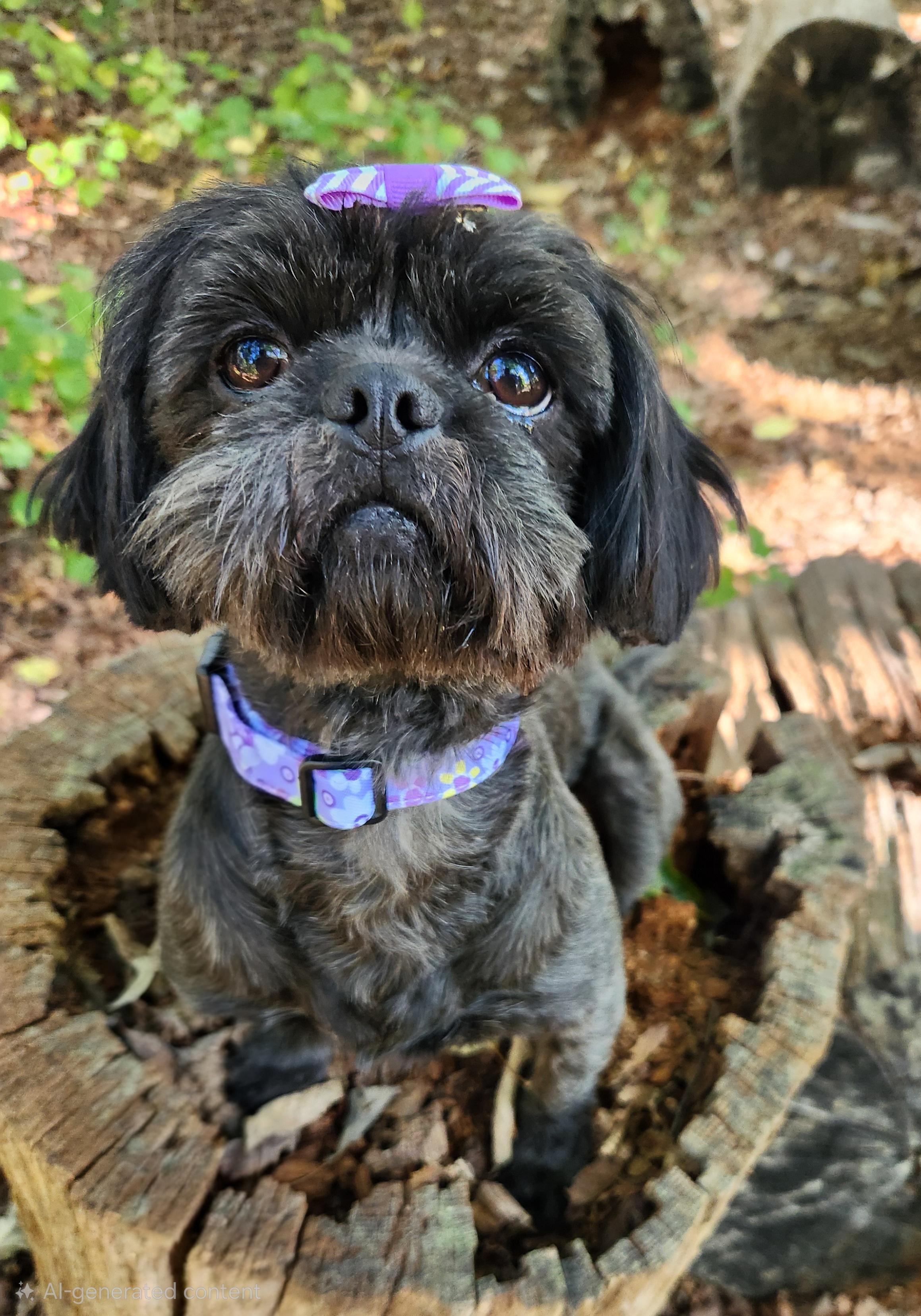Olivia, Adopted, Young Female Shih Tzu.