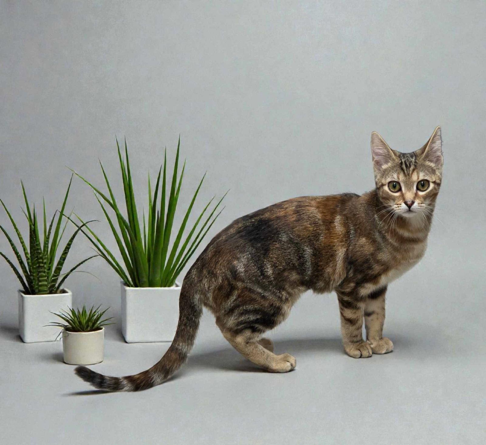 Kira, Adopted, Young Female Domestic Short Hair.