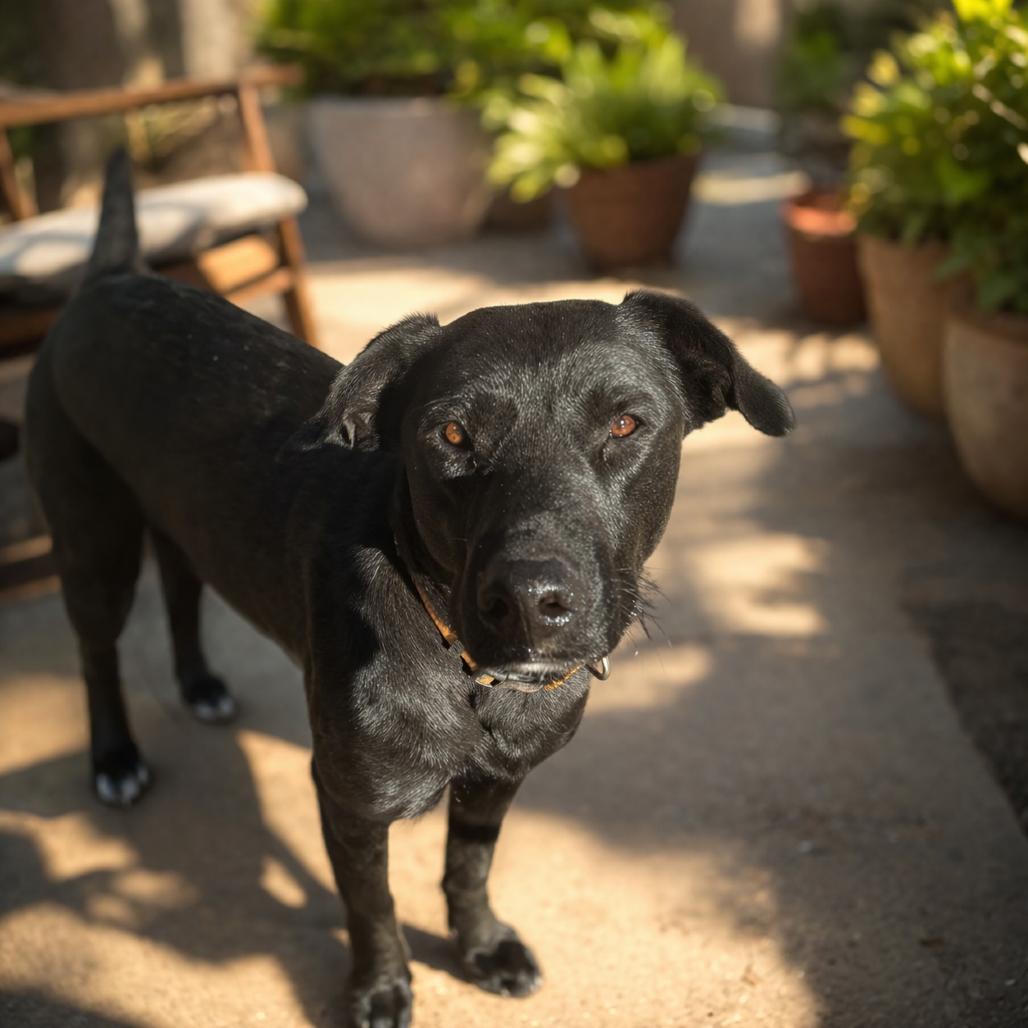 Enlarge Xena, a Adoptable Black Labrador Retriever in Mount Pleasant, TX image 1/6