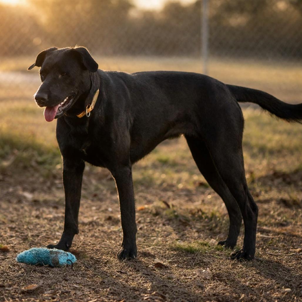 Enlarge Xena, a Adoptable Black Labrador Retriever in Mount Pleasant, TX image 1/6