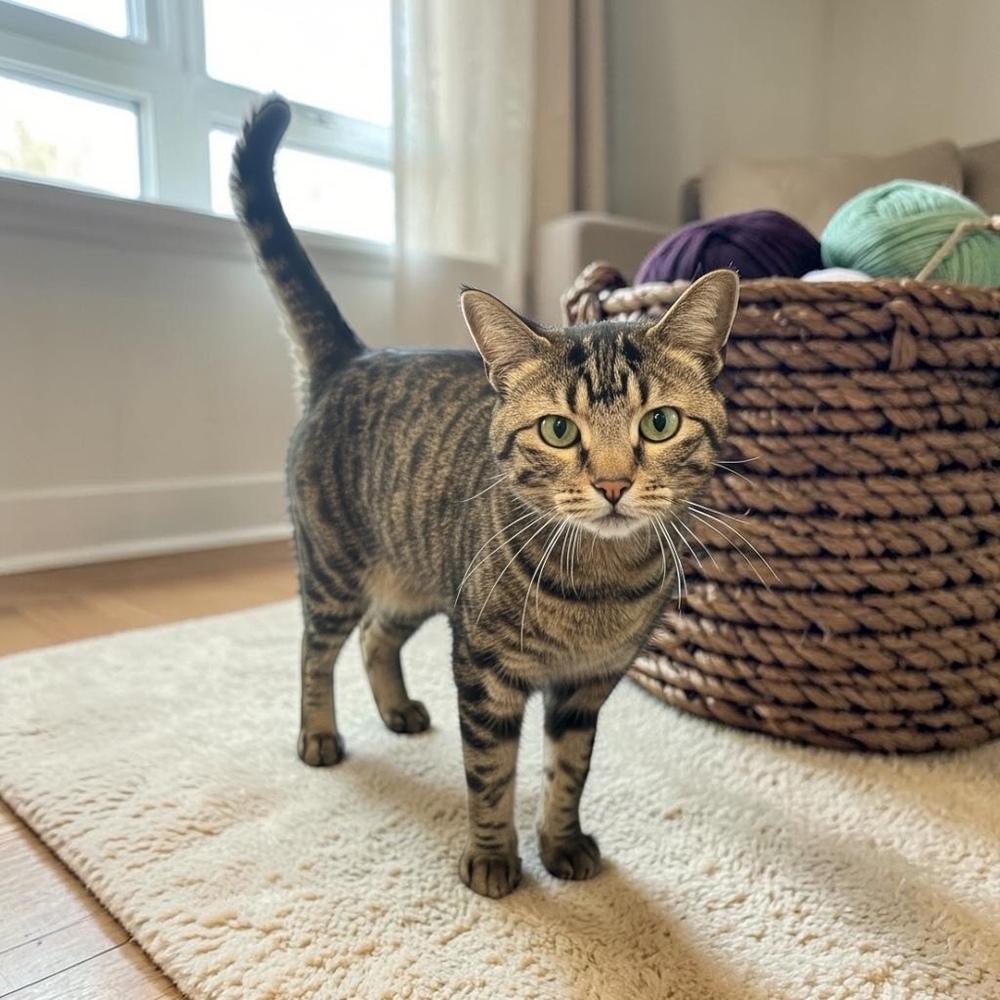 Enlarge Walnut, a Adoptable Domestic Short Hair in Blanchard, OK image 3/6