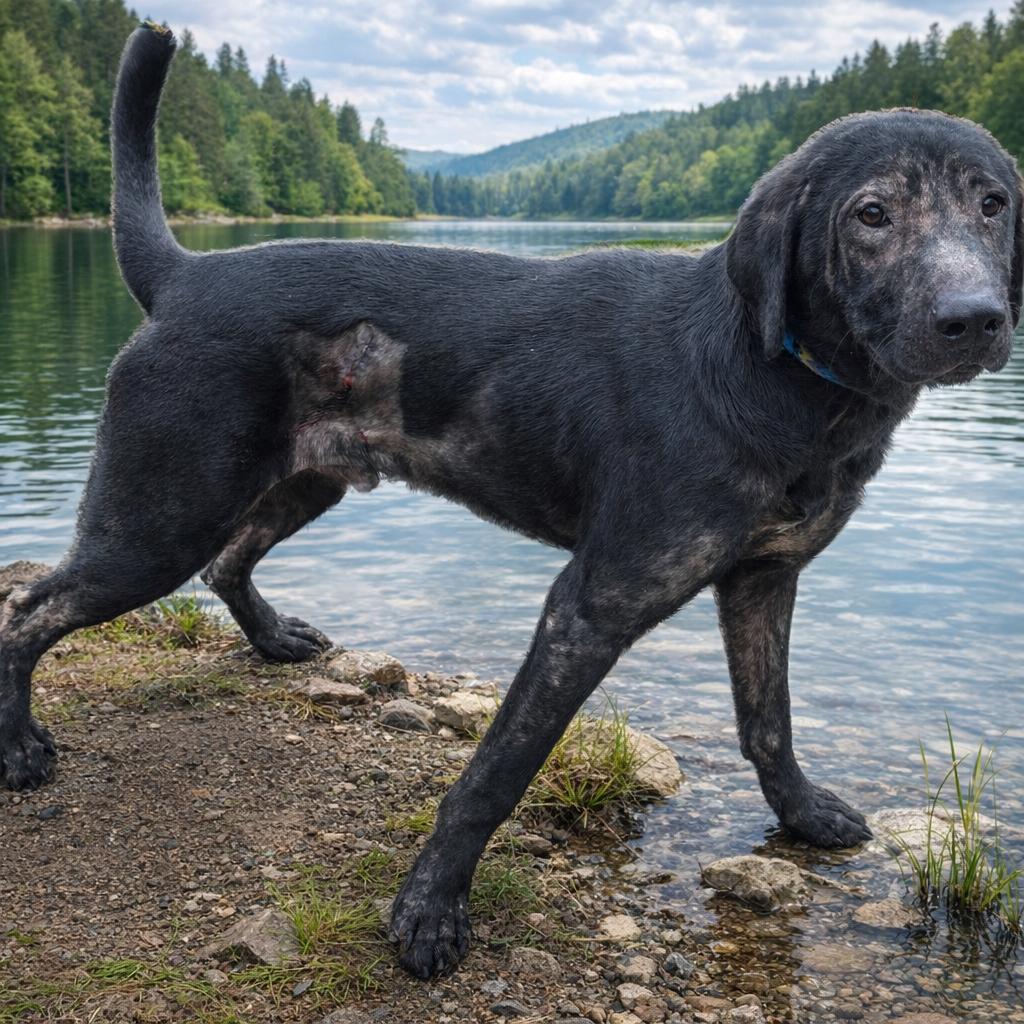 Maximus - 29297, ADOPTABLE, Young Male Labrador Retriever.