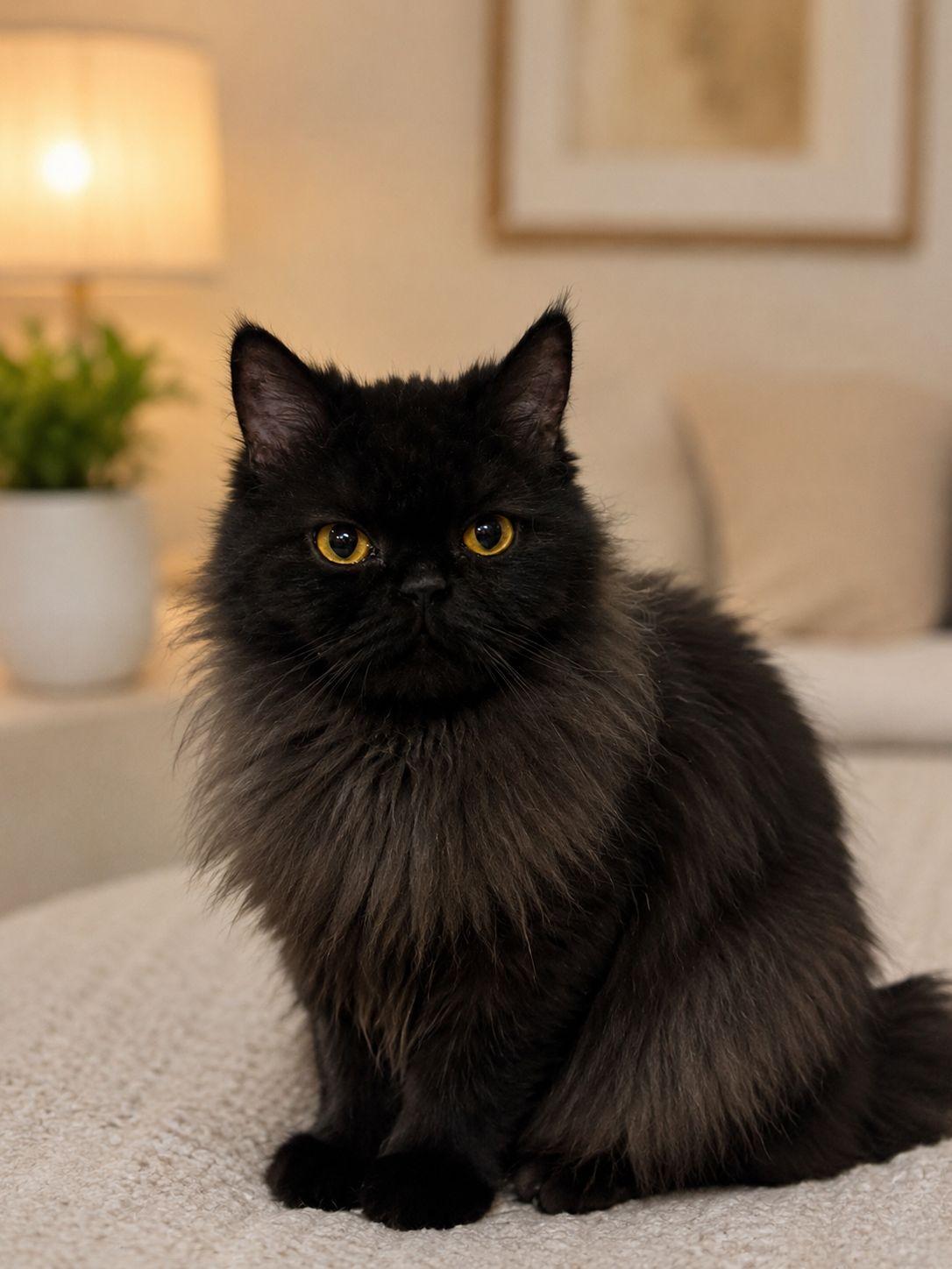 CHAKA, adopted, Young Male British Longhair.