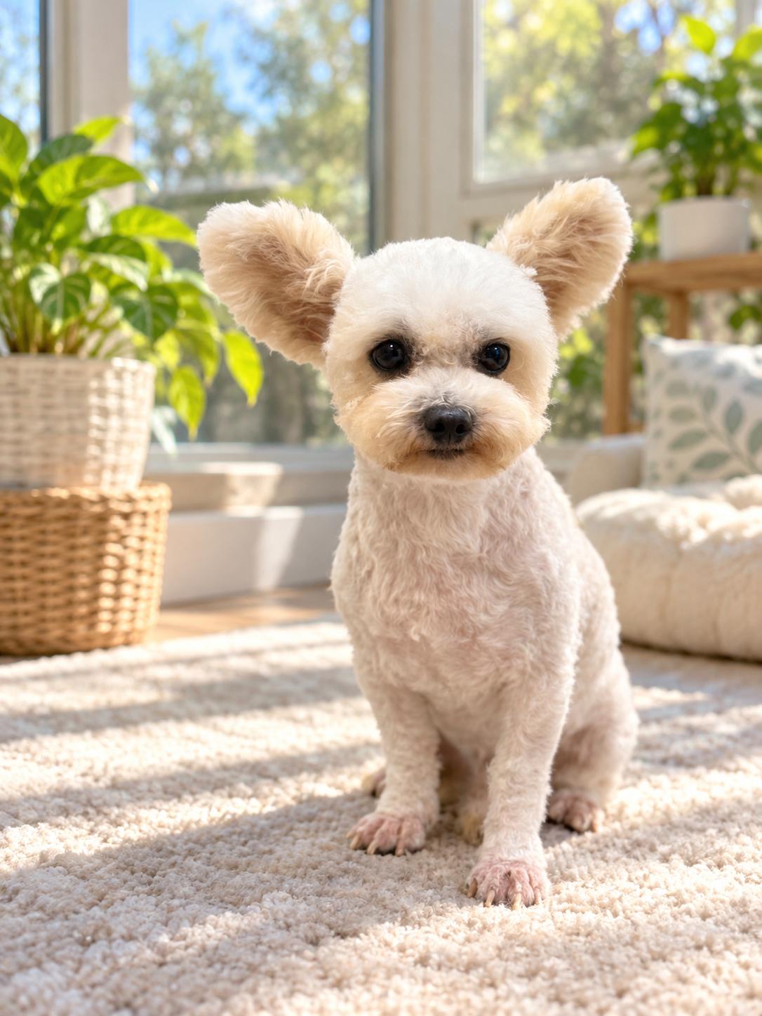Louie, Adoptable, Young Male Bichon Frise.