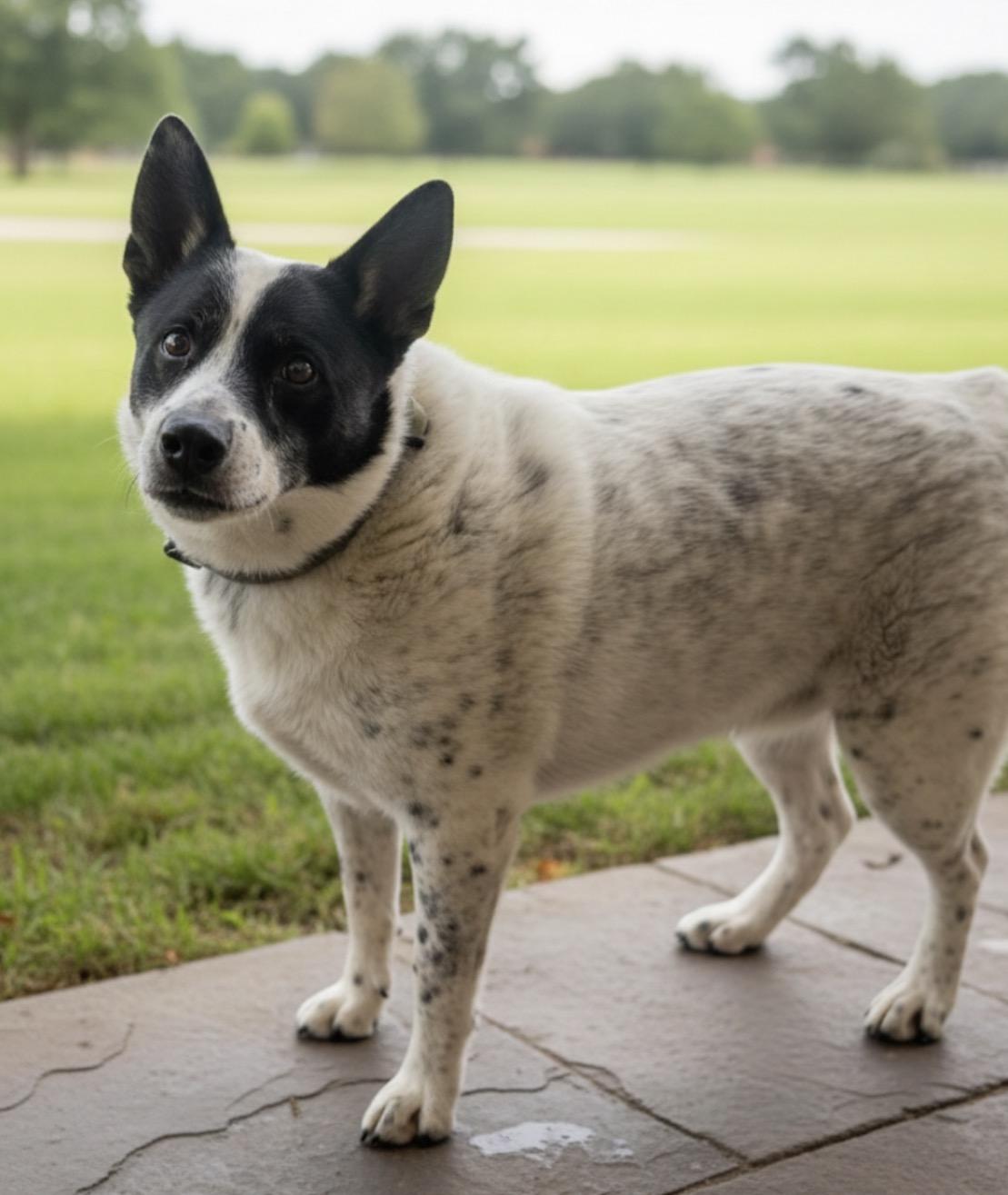 Perkins, ADOPTABLE, Adult Male Australian Cattle Dog / Blue Heeler.