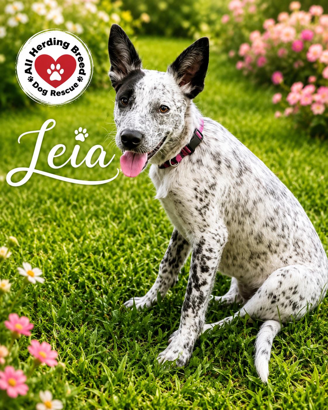 Leia, ADOPTABLE, Puppy Female Cattle Dog.