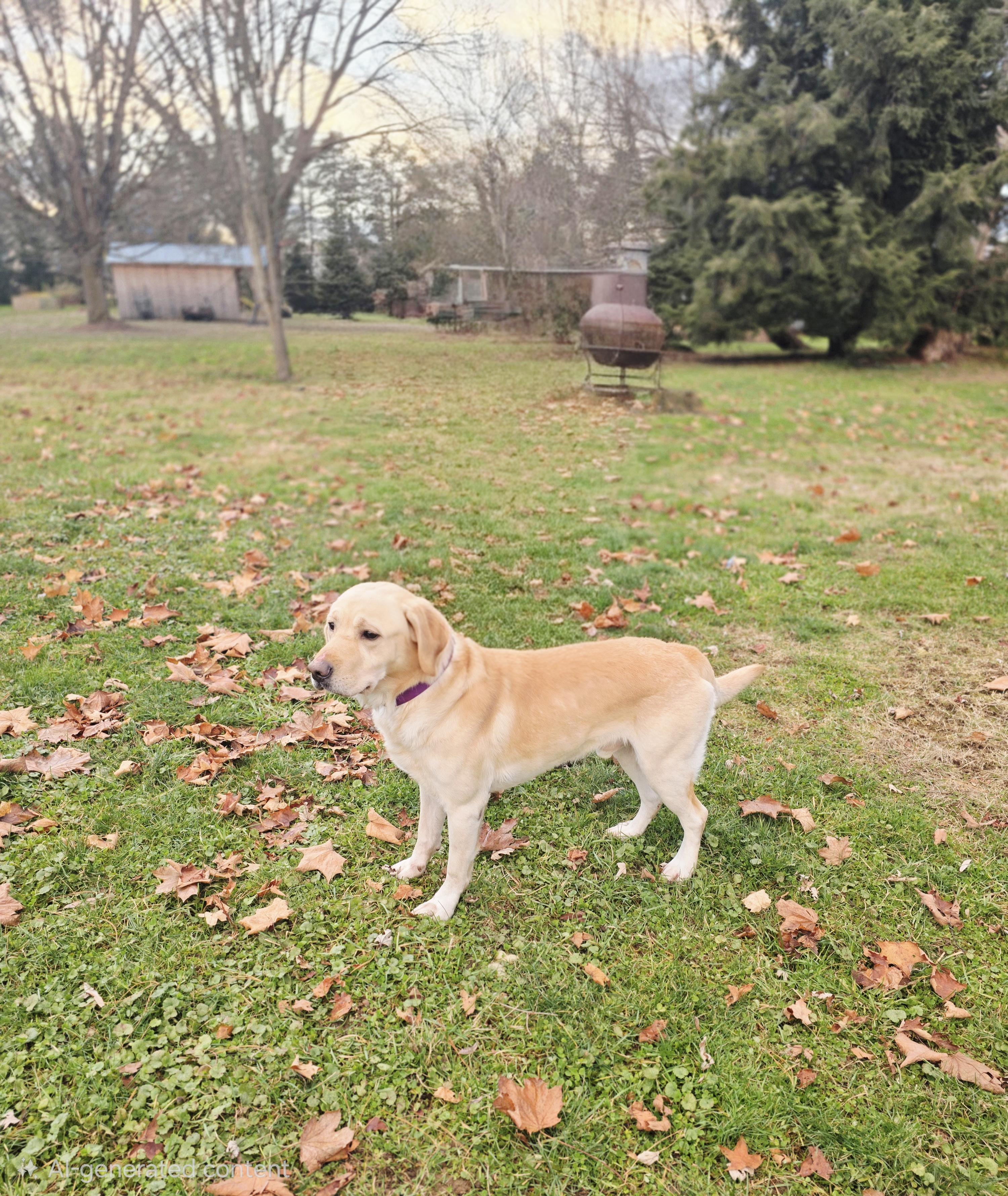Cav (Purebred Yellow Lab)