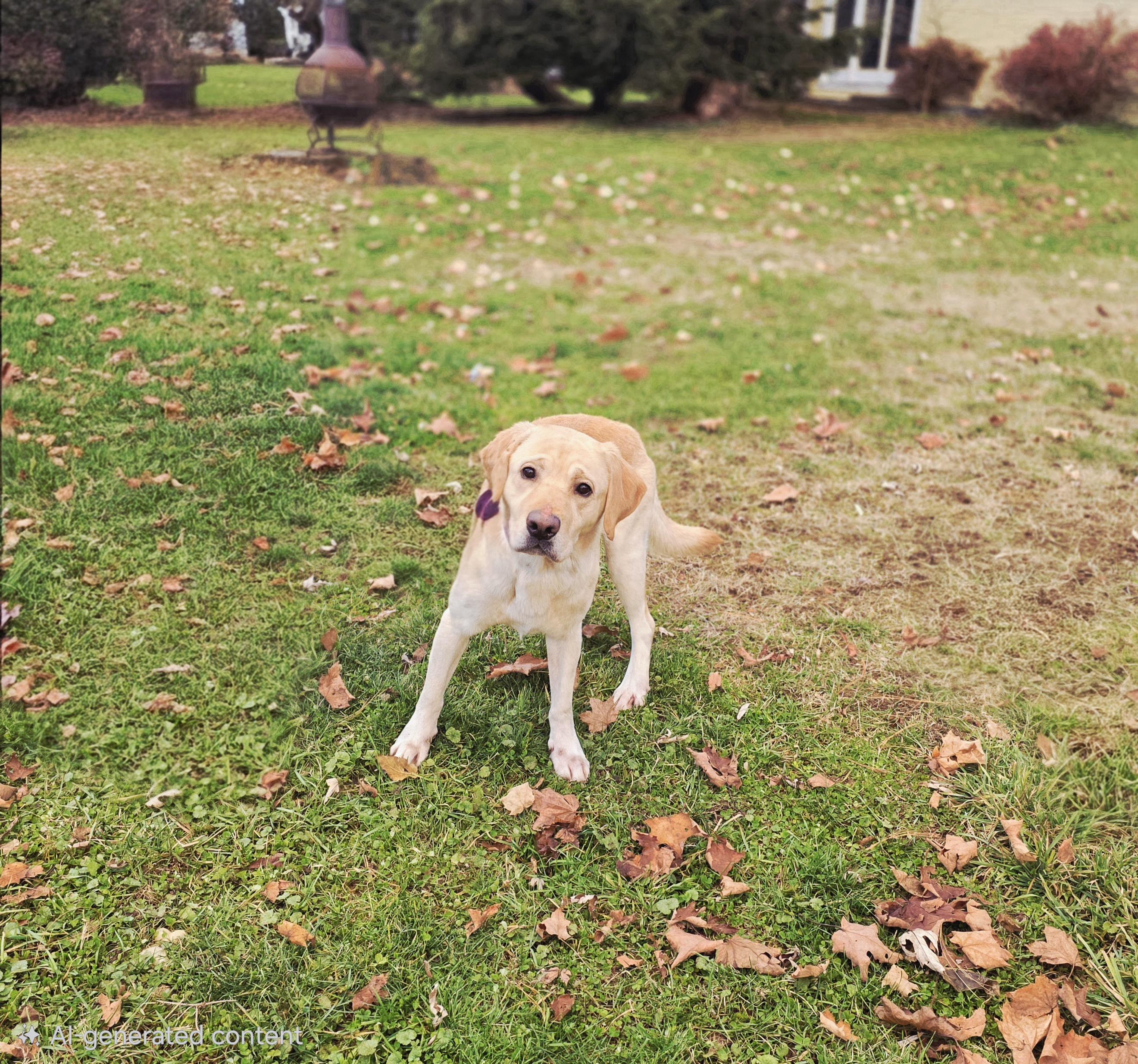 Cav (Purebred Yellow Lab)