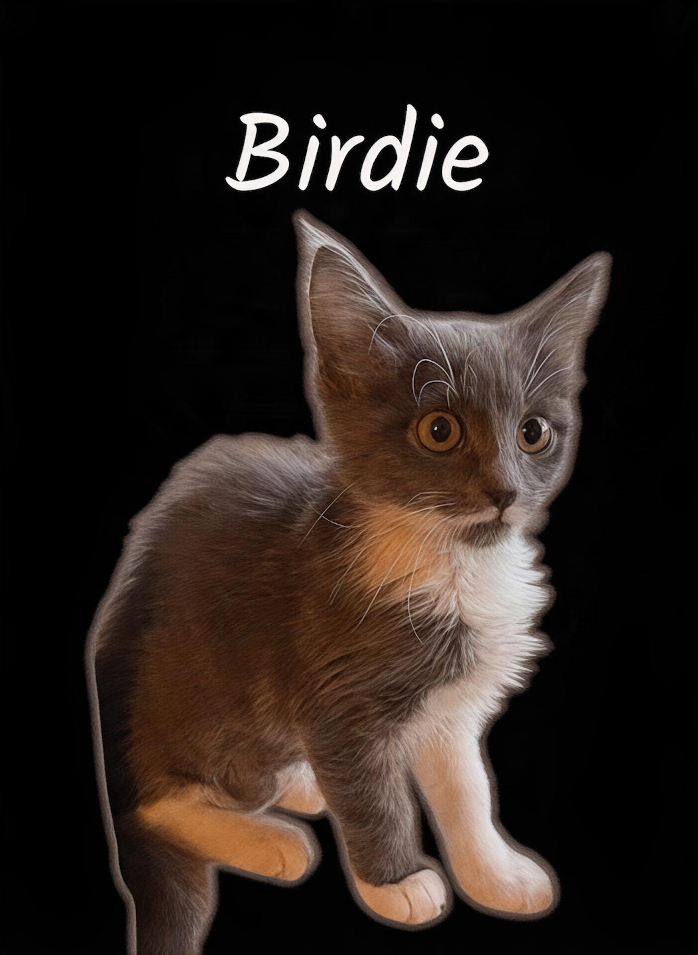 Enlarge Birdie, a Adoptable Domestic Medium Hair in Auburn, CA image 1/2