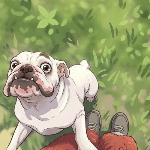 Tator, Adoptable, Young Female English Bulldog.
