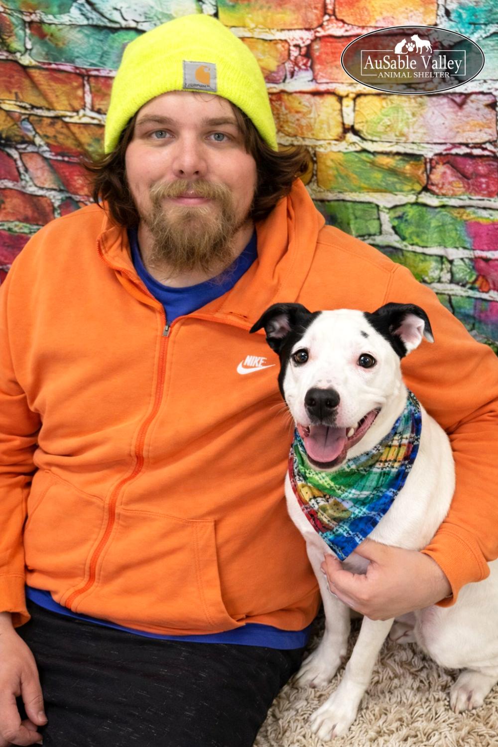 Enlarge Charlie Chaplin, a ADOPTABLE Mixed Breed in Grayling, MI image 5/6