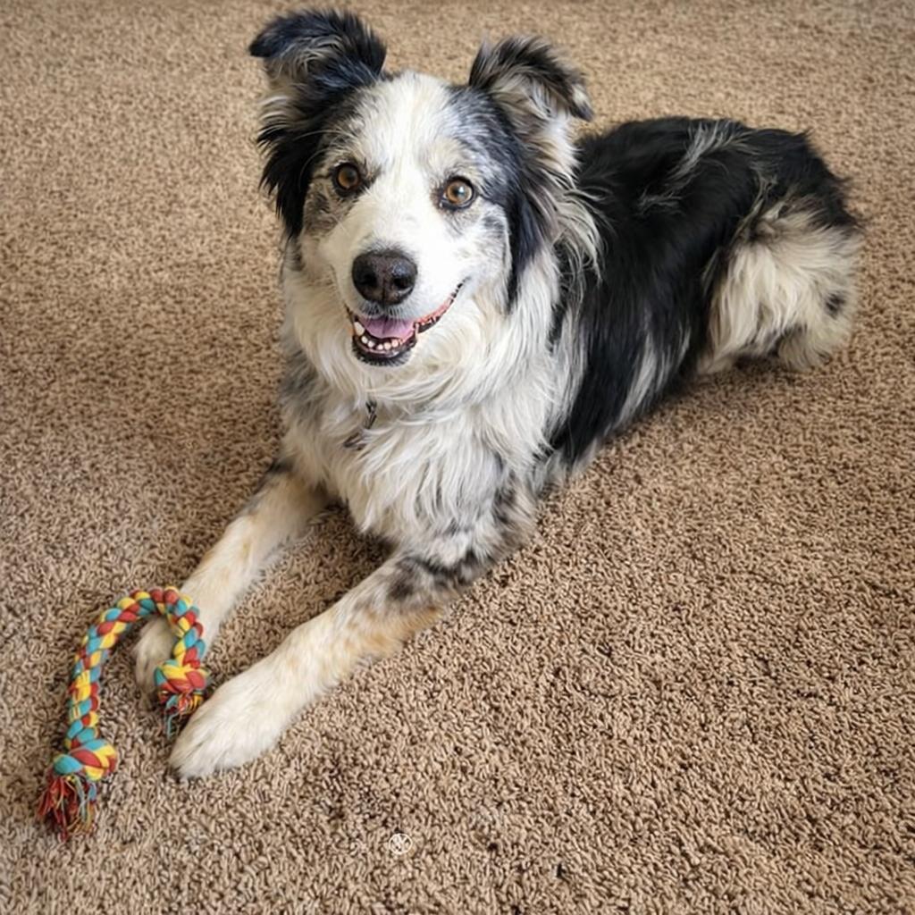 Sully, Adoptable, Senior Male Australian Shepherd.