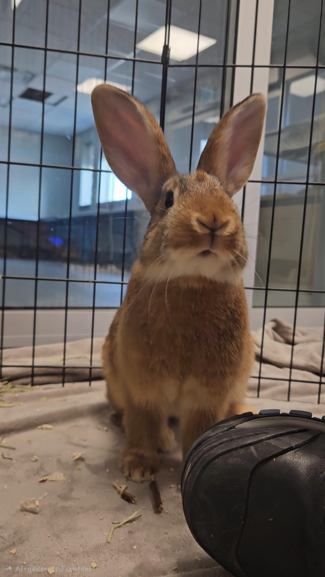 Enlarge Paddie, a ADOPTABLE Bunny Rabbit in Mississauga, ON image 3/5