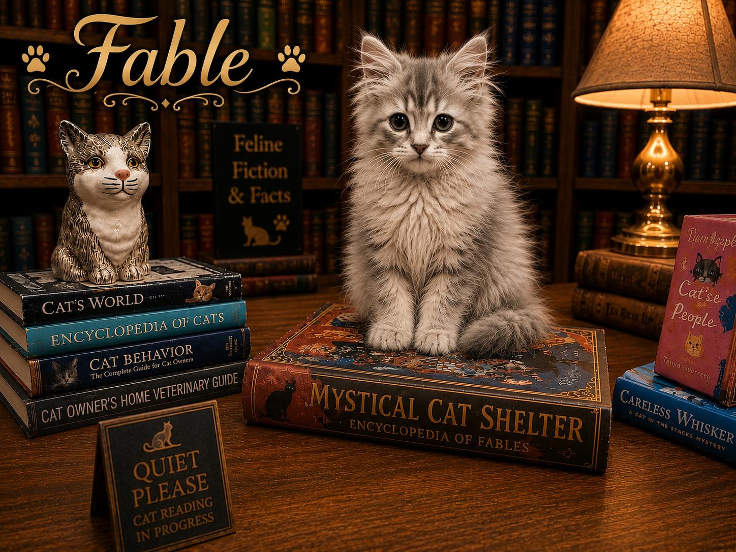 Fable, a ADOPTABLE Domestic Medium Hair in West Pittston, PA image 3/3