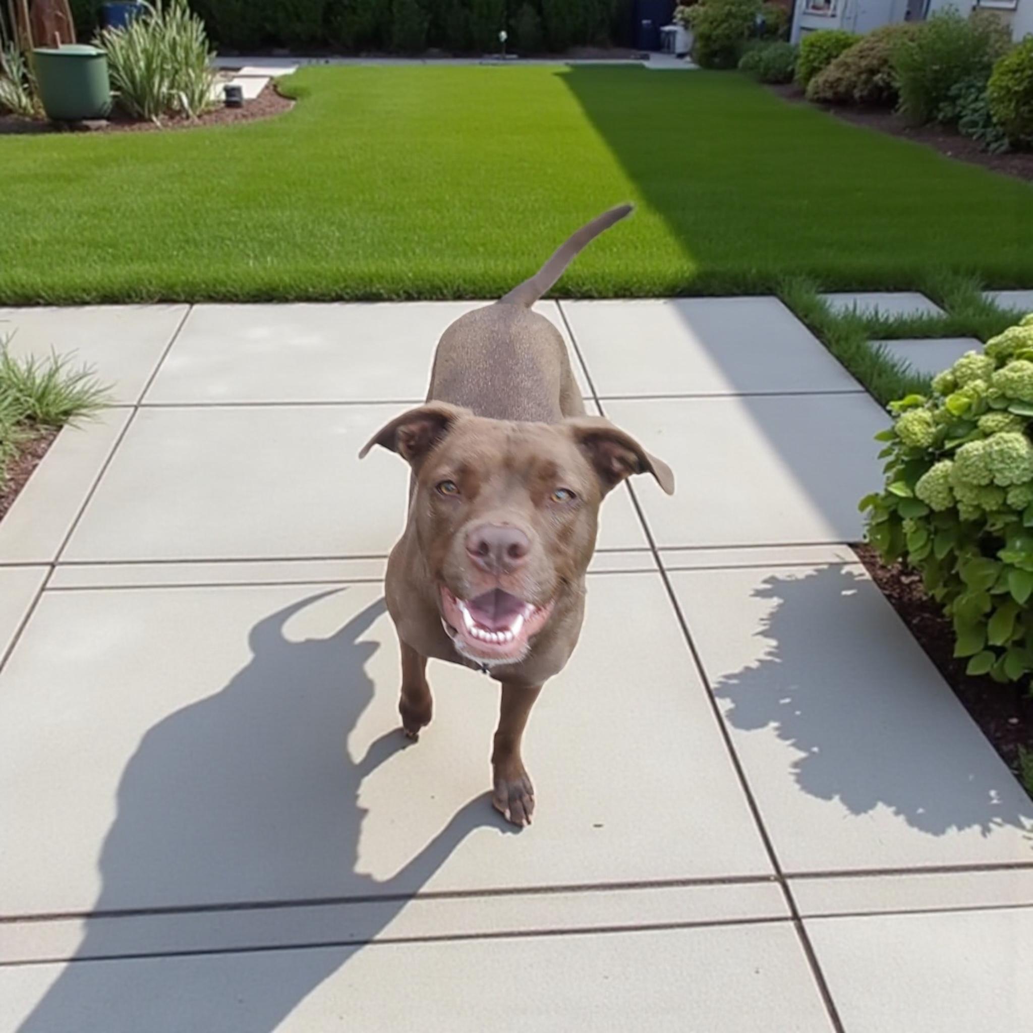 Molly, Adoptable, Adult Female Vizsla & Pit Bull Terrier.