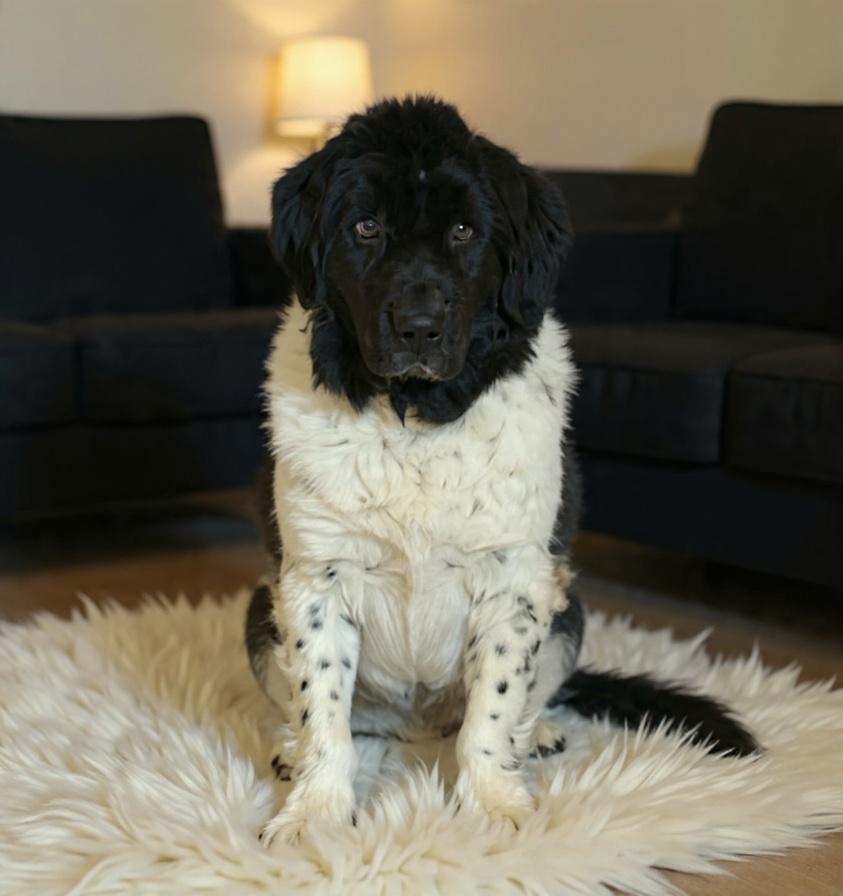 Avery, adoptable, Adult Female Newfoundland Dog.