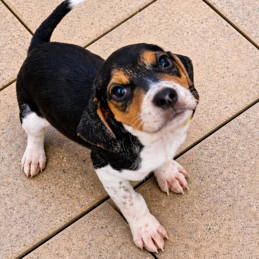Boss, ADOPTABLE, Puppy Male Beagle.